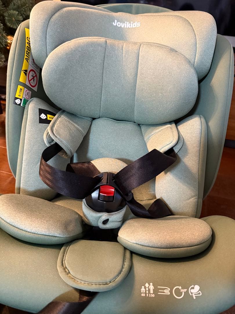 【極美品】Jovikids ISOFIX チャイルドシート 360度回転R129