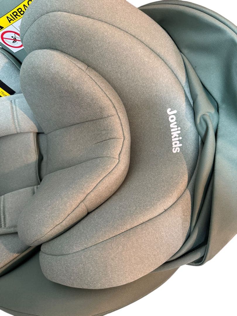 【極美品】Jovikids ISOFIX チャイルドシート 360度回転R129