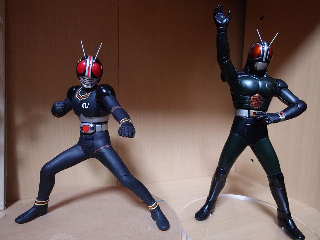 仮面ライダーBLACK RX ガレージキット完成品 2体セット