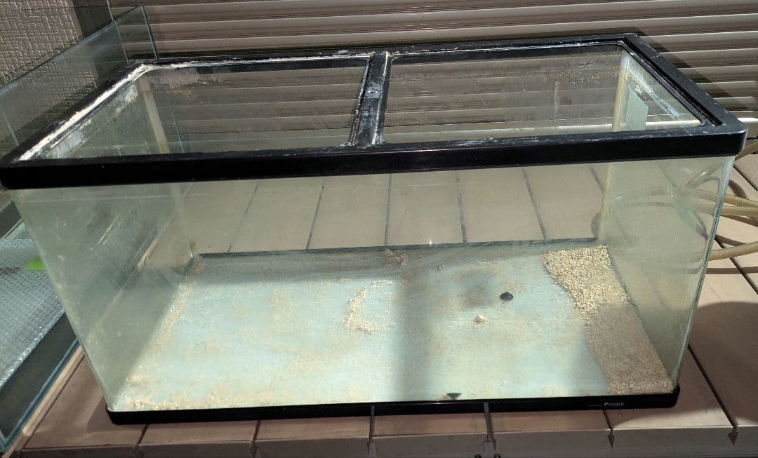 中古KOTOBUKI90cm曲げガラス水槽 ガラス蓋付