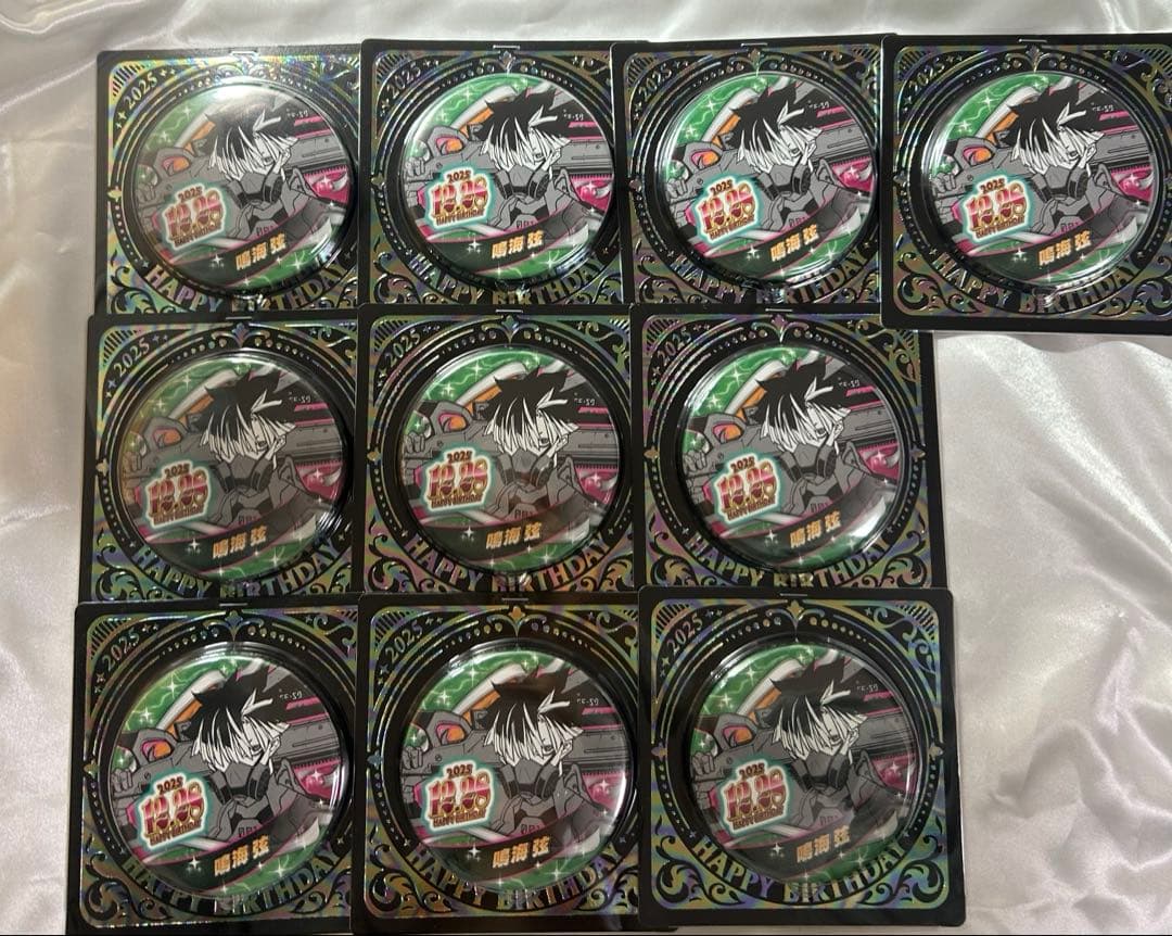 鳴海弦 バースデイ 缶バッジ 10個