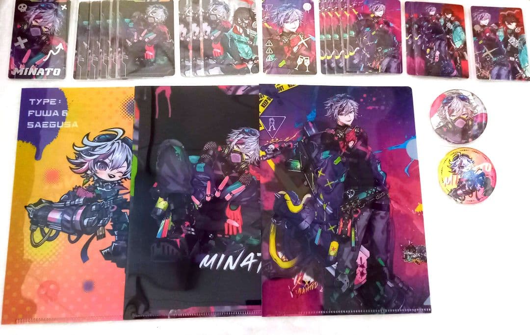 澪*可様 にじさんじ Stun Mode 不破湊 カード 缶バ 特典