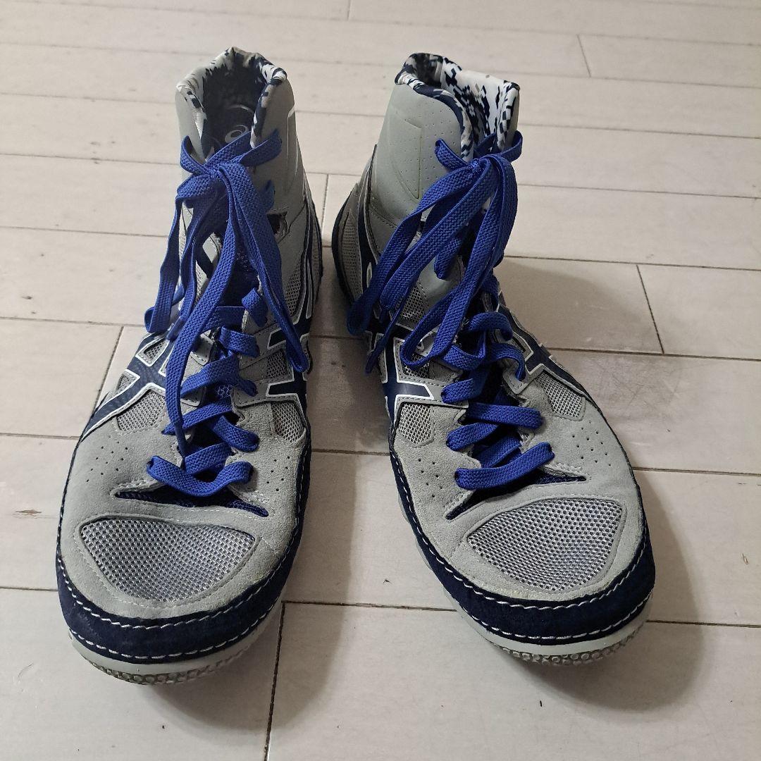 CAEL V7.0 レスリングシューズ。ボクシングシューズ グレー/ブルー