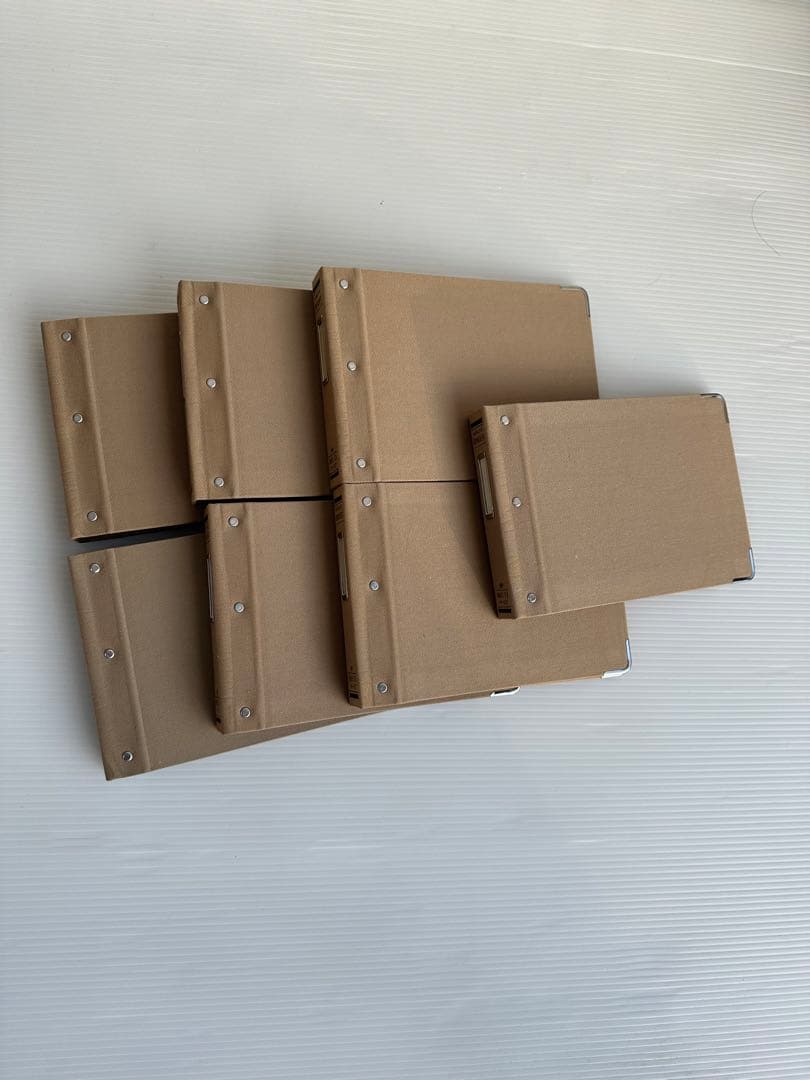 《おまとめ》コクヨバインダーMP 布貼　B6E 13穴　ハ−117 7セット