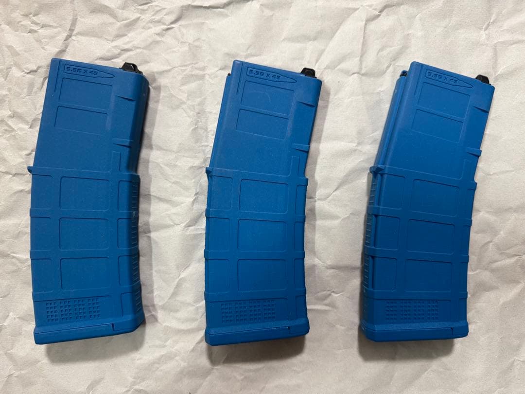 ORGA Airsoft製　PMAG PTW（トレポン）用マガジンBlue