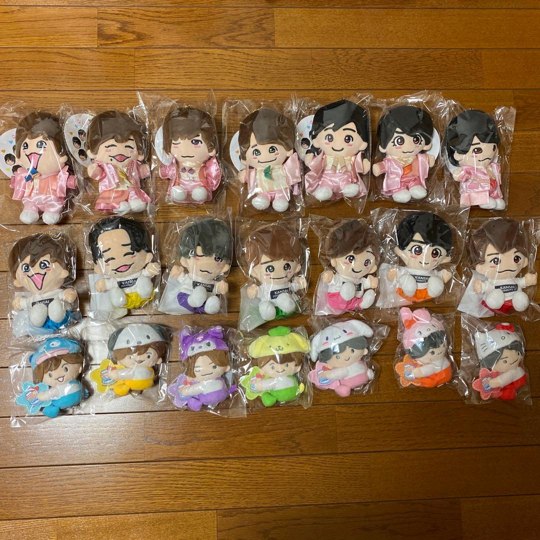 【新品未開封】なにわ男子 ちびぬい サンリオクリップマスコット