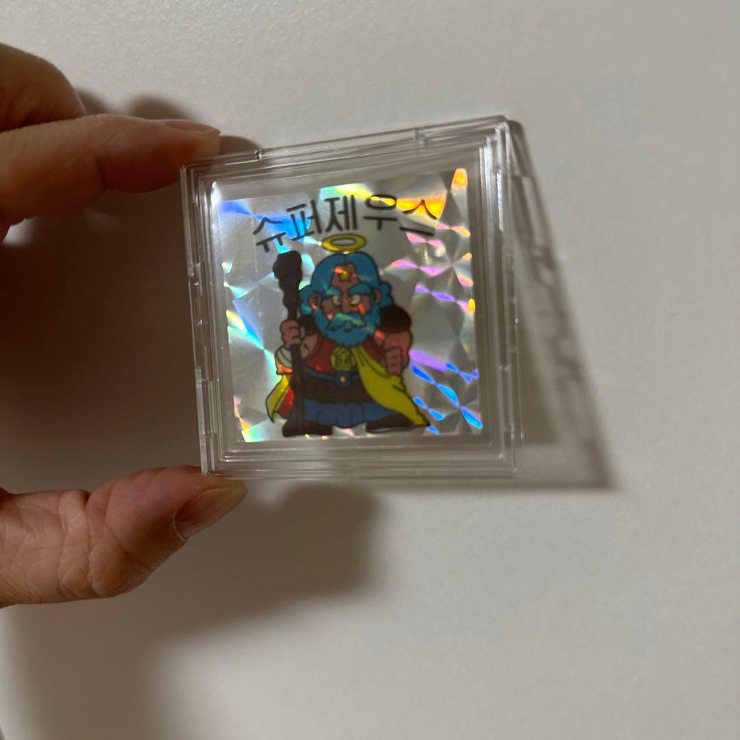 超レア！韓国版ビックリマンシール　スーパーゼウス