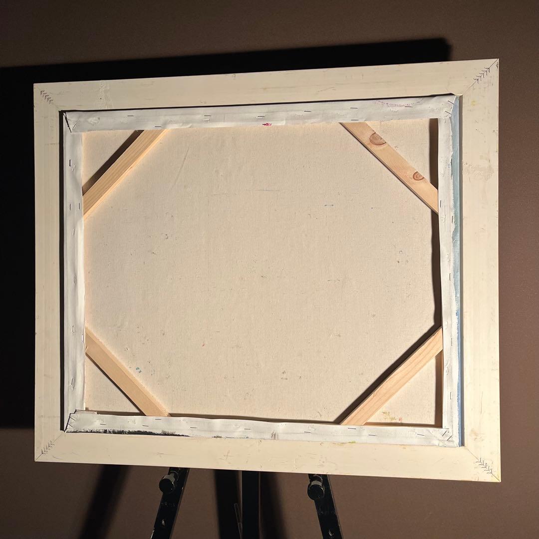 手書き油絵 クロード・モネ 睡蓮の池 額付き 絵画 インテリア 油彩画