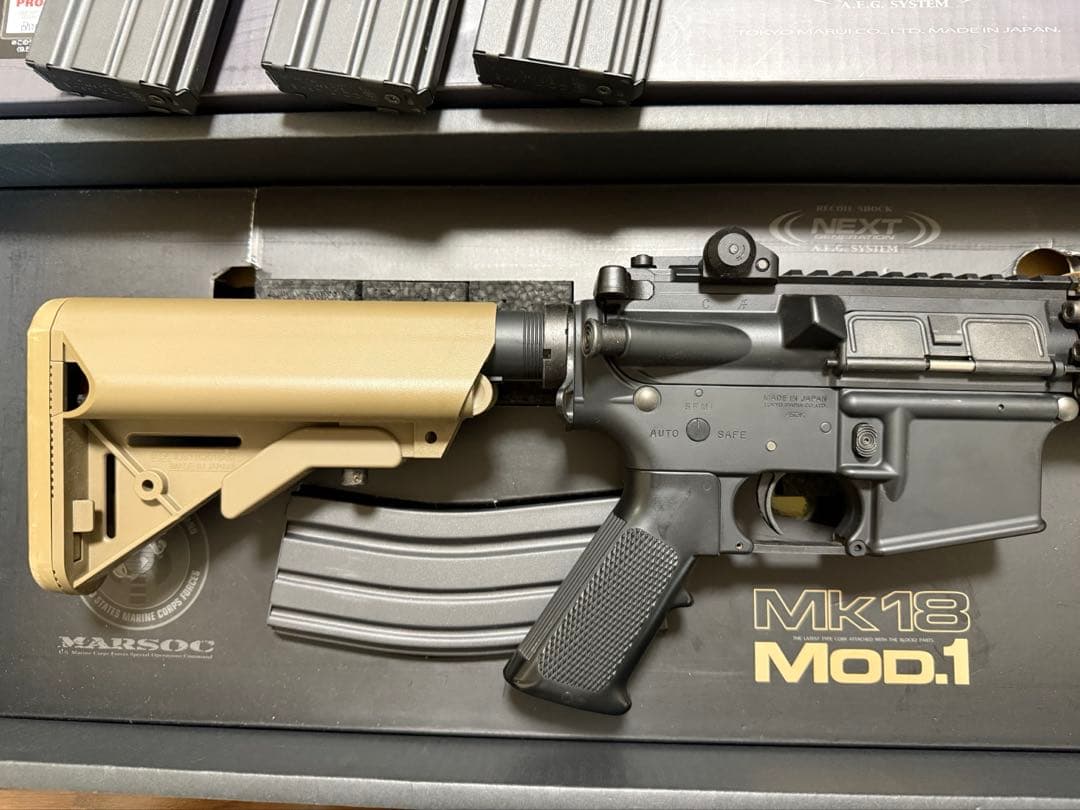 東京マルイ　Mk18 MOD.1 次世代電動ガン　予備マガジン付き