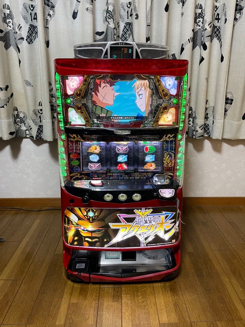 パチスロ実機　初代❗️創聖アクエリオン5号機(不要機)