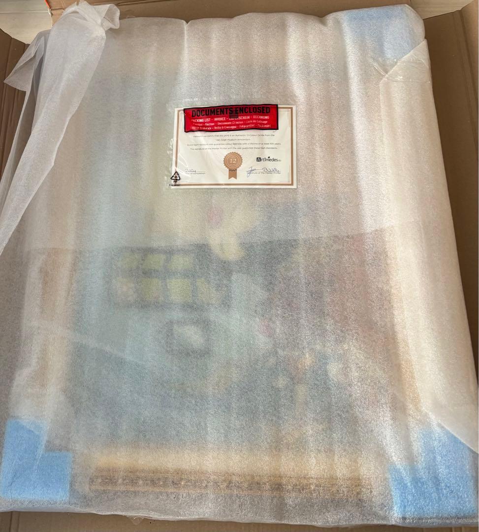 ゴッホ展 カビゴン キャンバスアート ポケモン 額縁あり 正規品