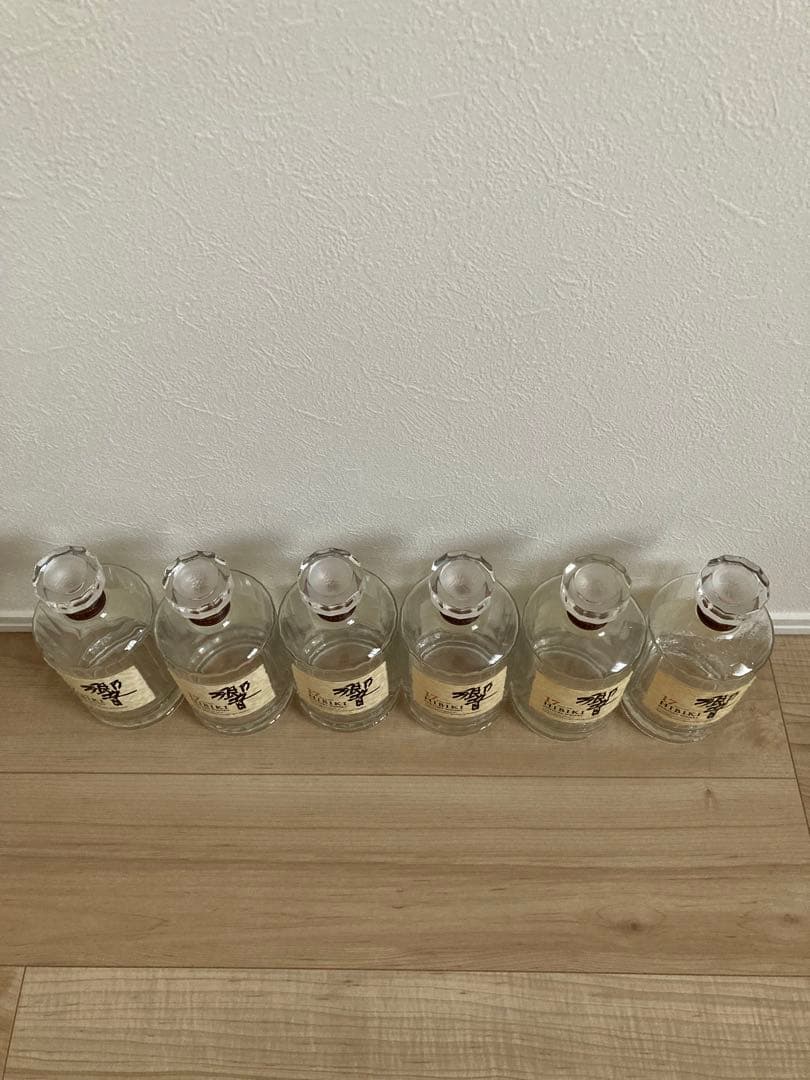 空き瓶　響 17年 6本セット 700ml 未洗浄