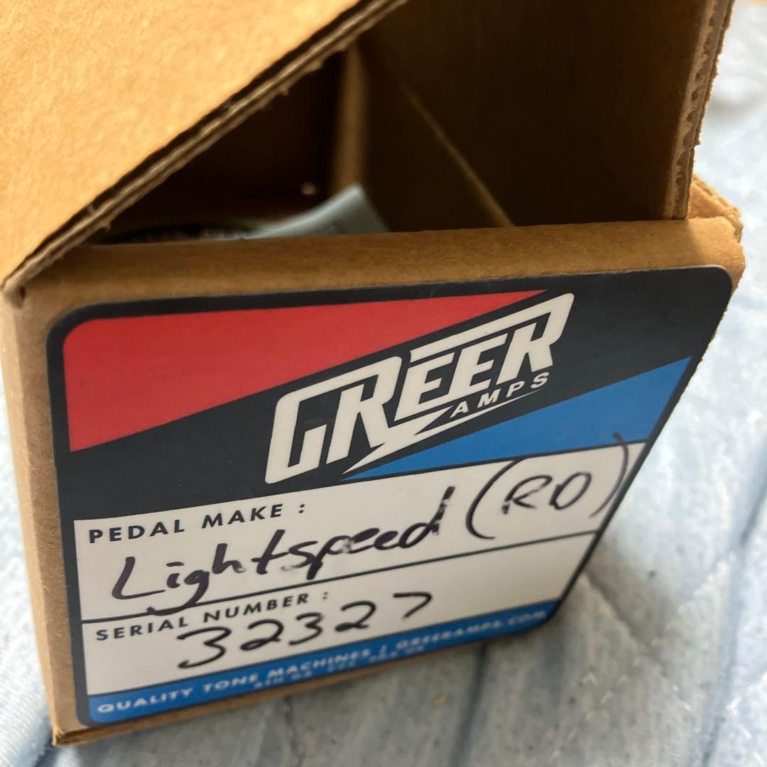 ギター greer amps lightspeed organic overdrive