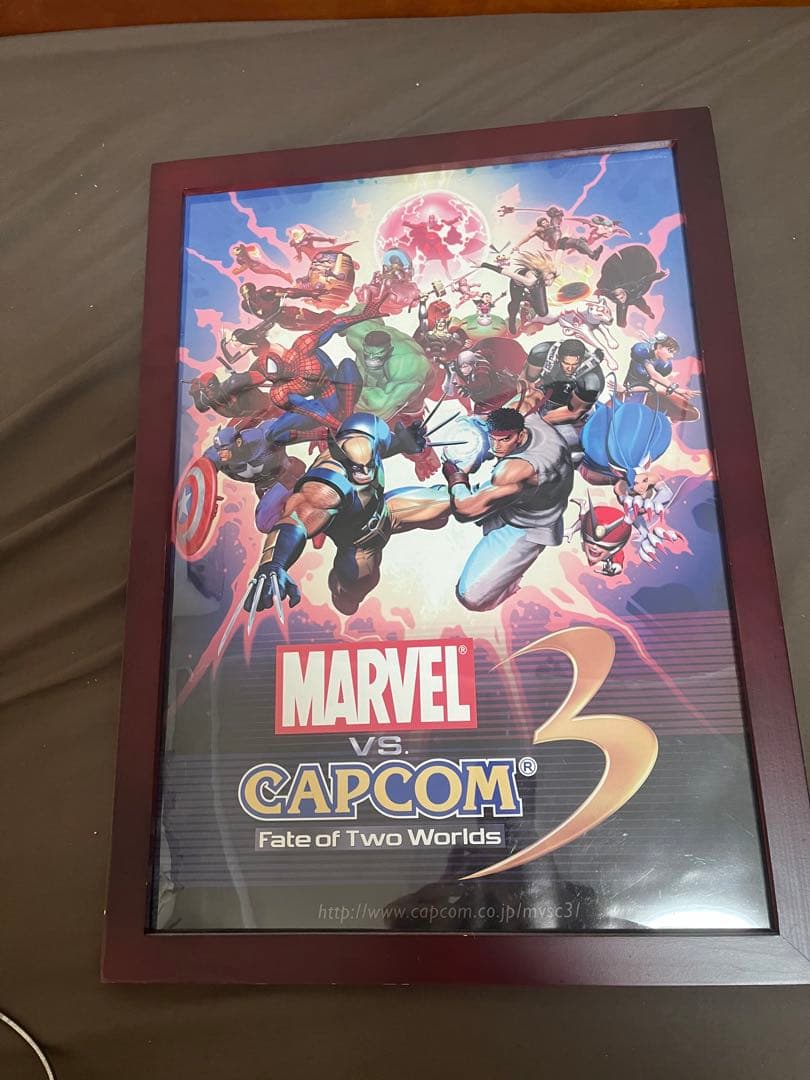 marvel vs CAPCOM 3 マブカプ　非売品ポスター