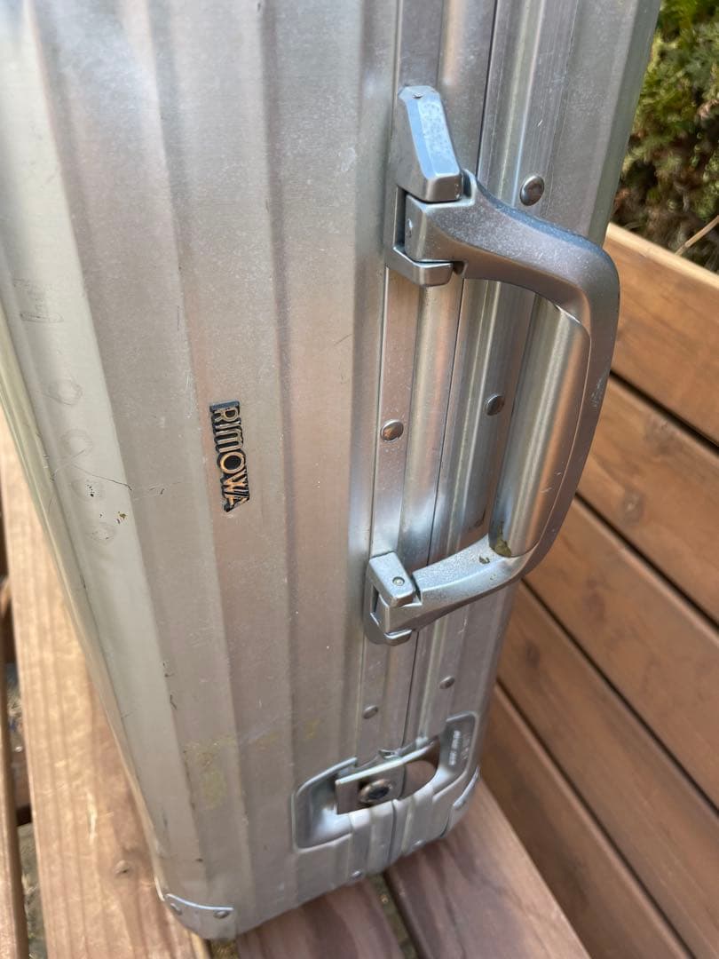 RIMOWA アルミニウム キャリーカート 中型