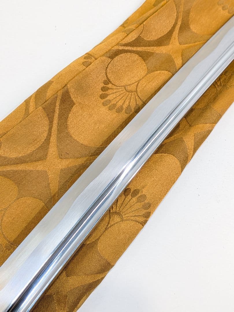 P865【模造刀】美術刀 短刀 脇差 刀掛け 刀袋付 豪華拵え 居合 コスプレ