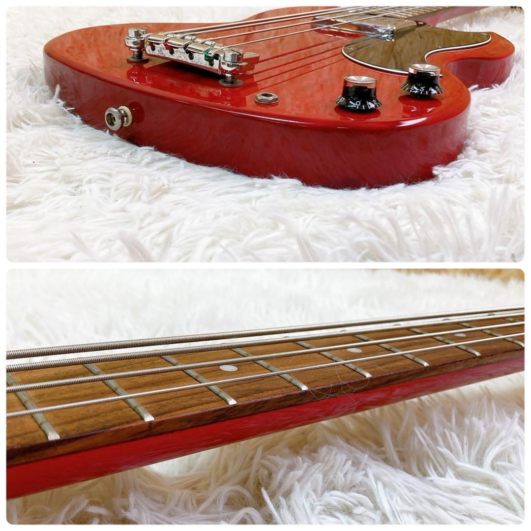 エピフォン　Epiphone EB-0 SGベース　ケース付き