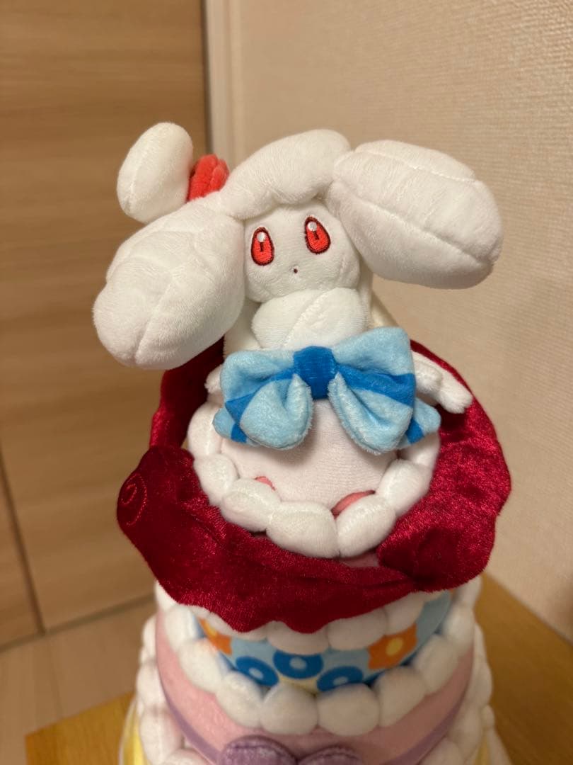 マホイップ／キョダイマックスのすがた／ぬいぐるみ／ポケモンセンター正規品