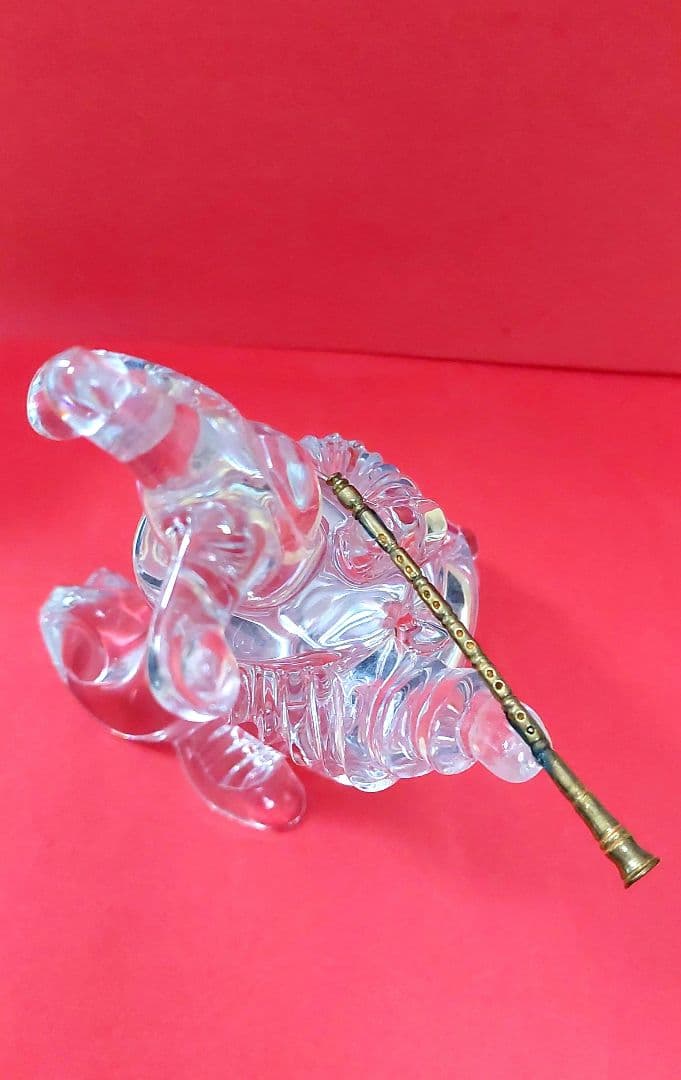 お値下【Baccarat バカラ】ピエロ　笛吹き　置物　Jean Baggio