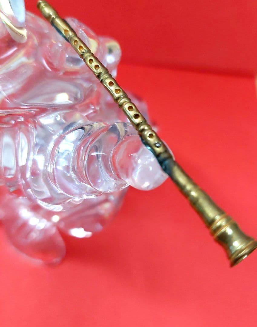 お値下【Baccarat バカラ】ピエロ　笛吹き　置物　Jean Baggio