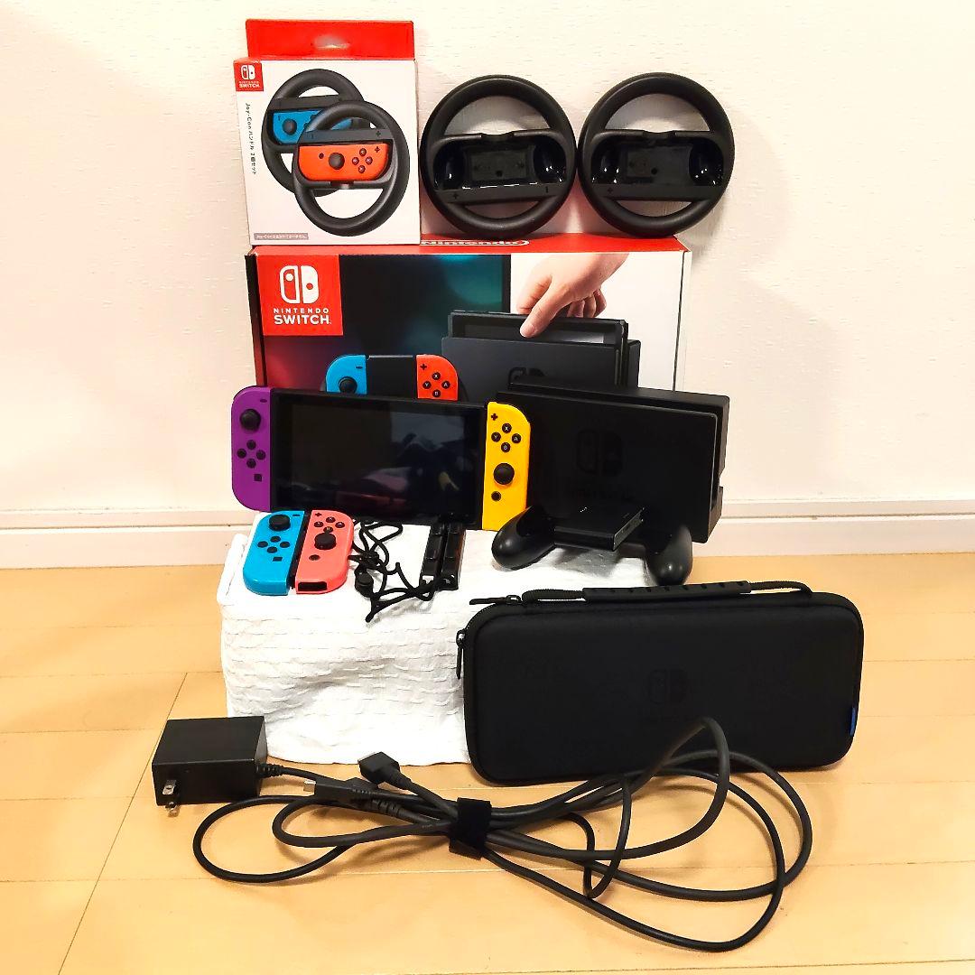 タイムセール中‼️✨【動作確認済】Nintendo Switch本体セット