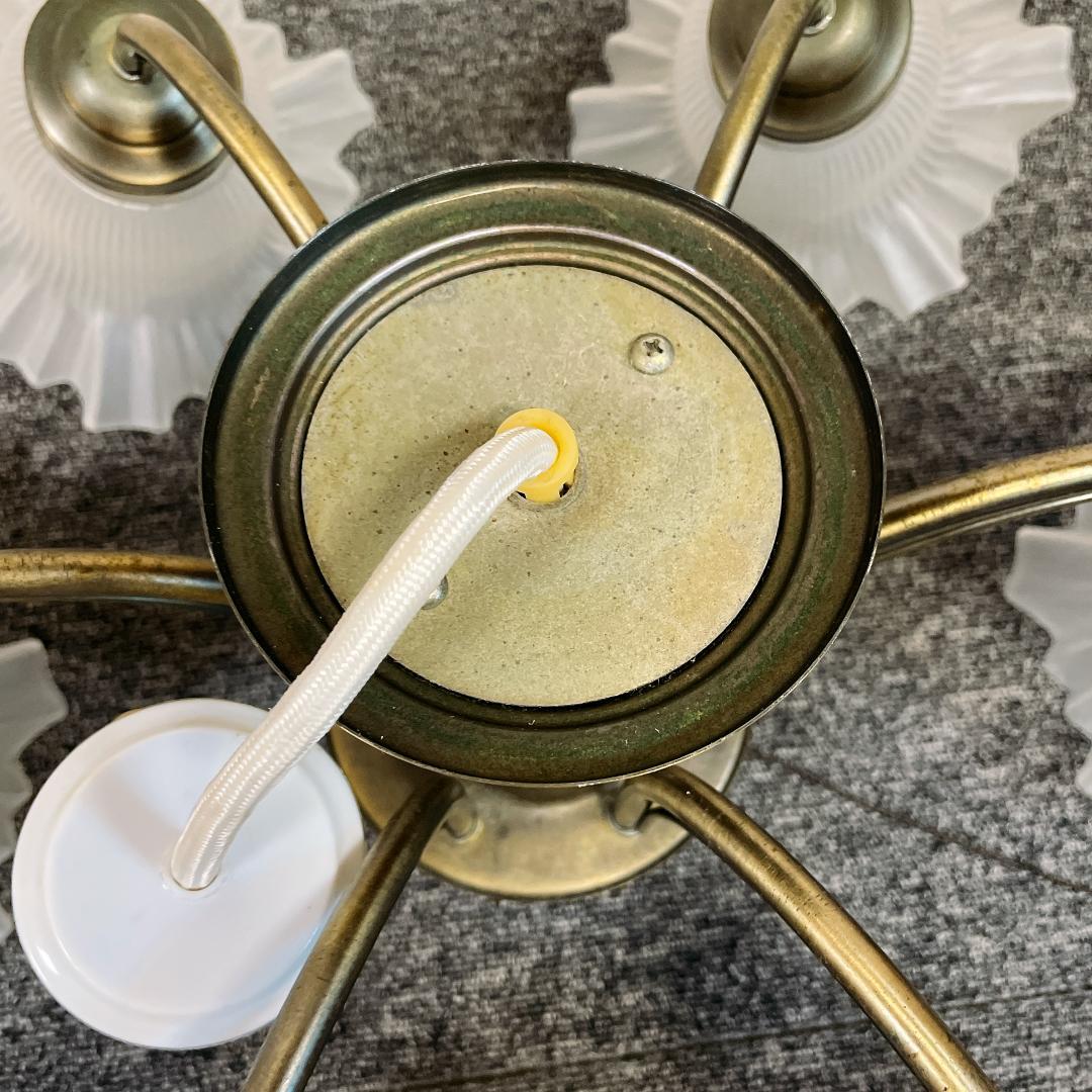 タキズミ照明　TIP-6600 6灯 シャンデリア　アンティーク　ヴィンテージ