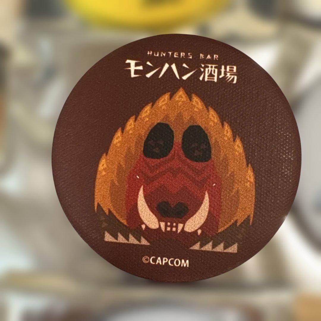 モンハン酒場　モンスターハンターワイルズ　缶バッジ　ゴアマガラ　タマミツネ