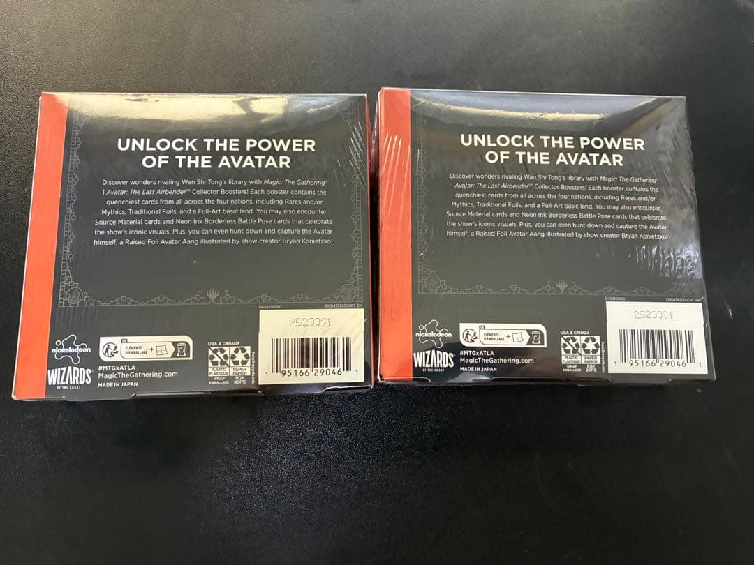 MTG アバター 伝説の少年アン コレクター・ブースター　英語版 2box