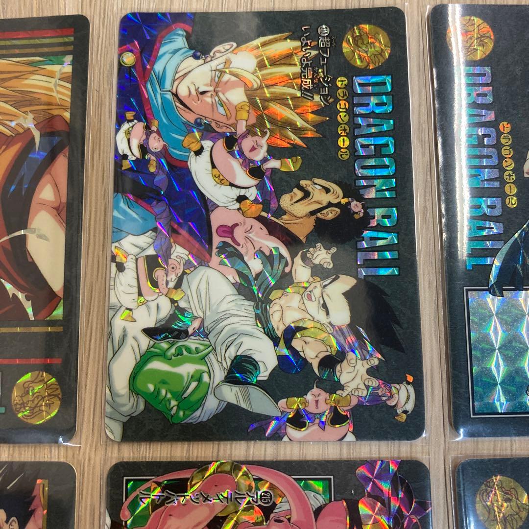 ドラゴンボール カードダス ビジュアルアドベンチャー 6枚