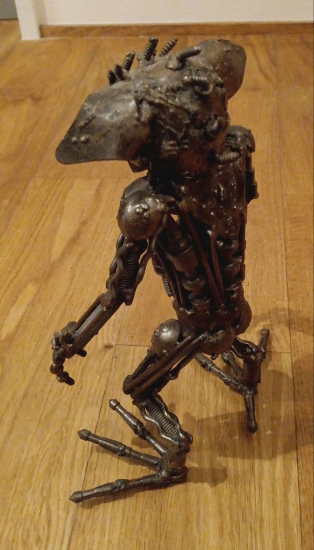 グレムリン？ 鉄製 フィギュア 置物