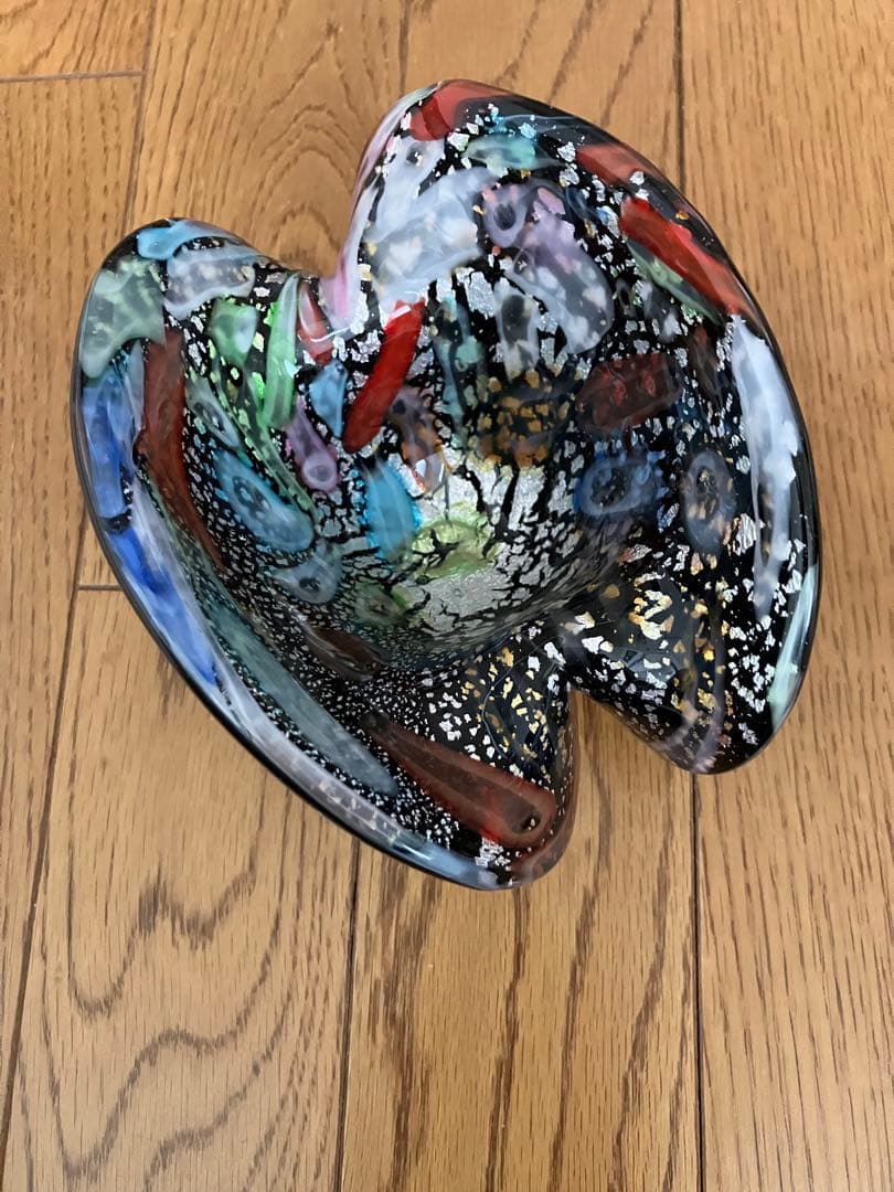 ヴェネツィア硝子　置物　小物入れ、アクセサリー入れ、インテリア