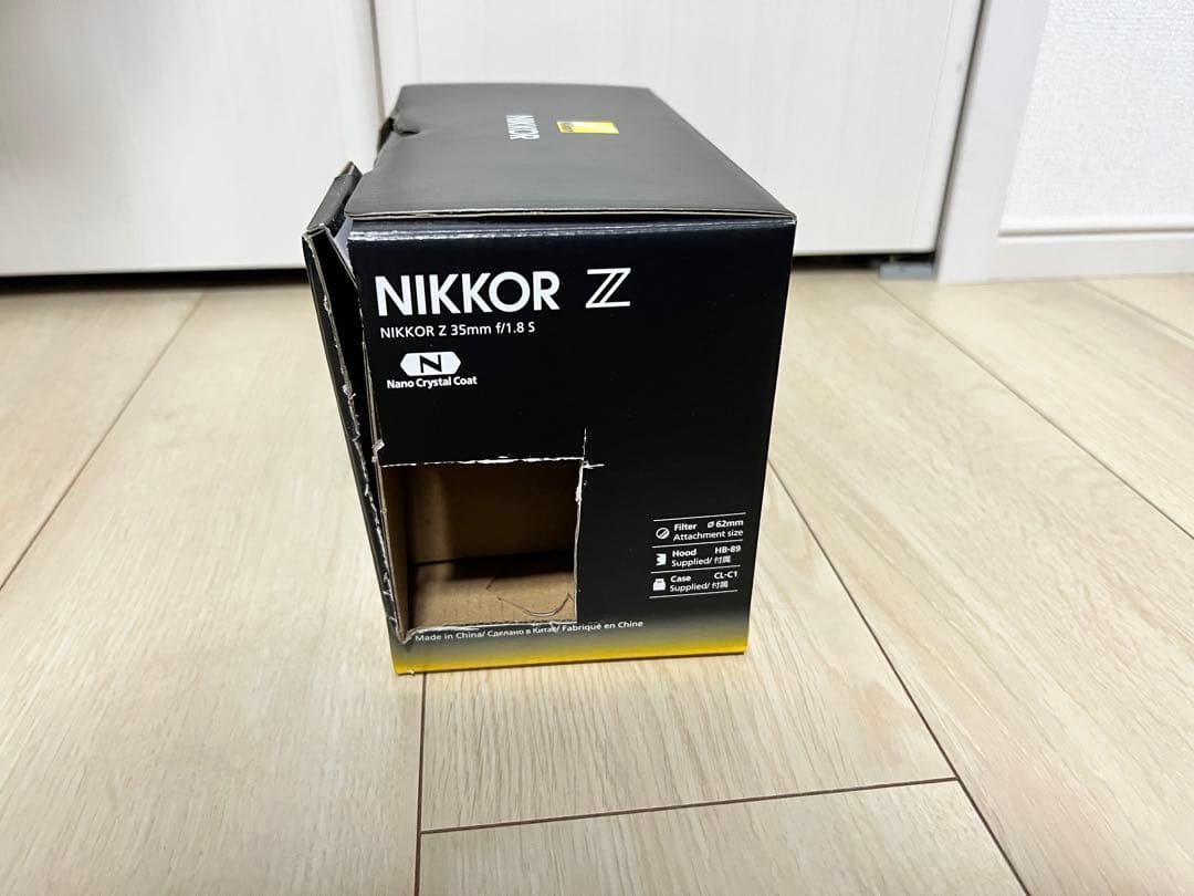 Nikon(ニコン)NIKKOR 35mm f1.8 S Zマウント 単焦点