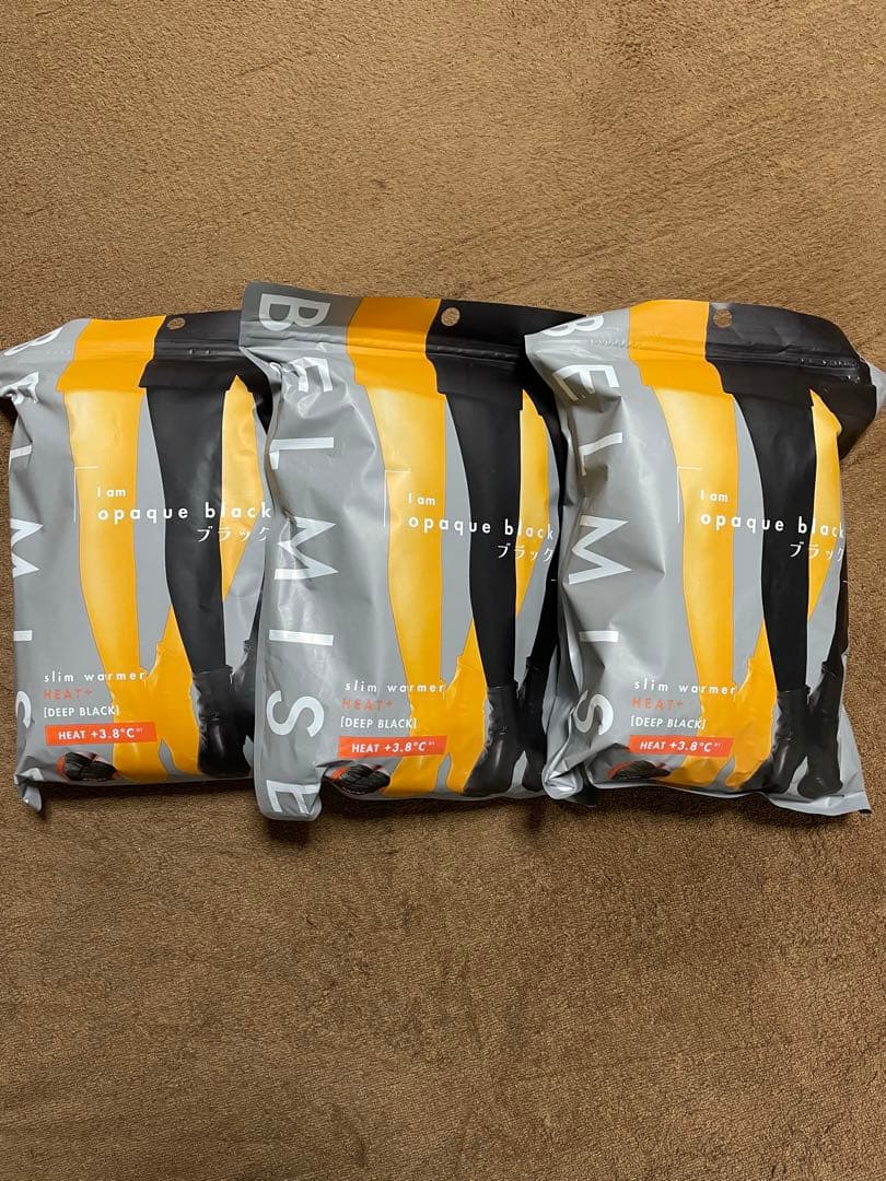 ベルミス　スリムウォーマーヒートプラス3個