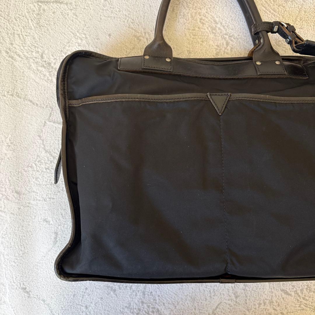 Felisi フェリージ ナイロンレザー ブリーフケース 8637/2 黒