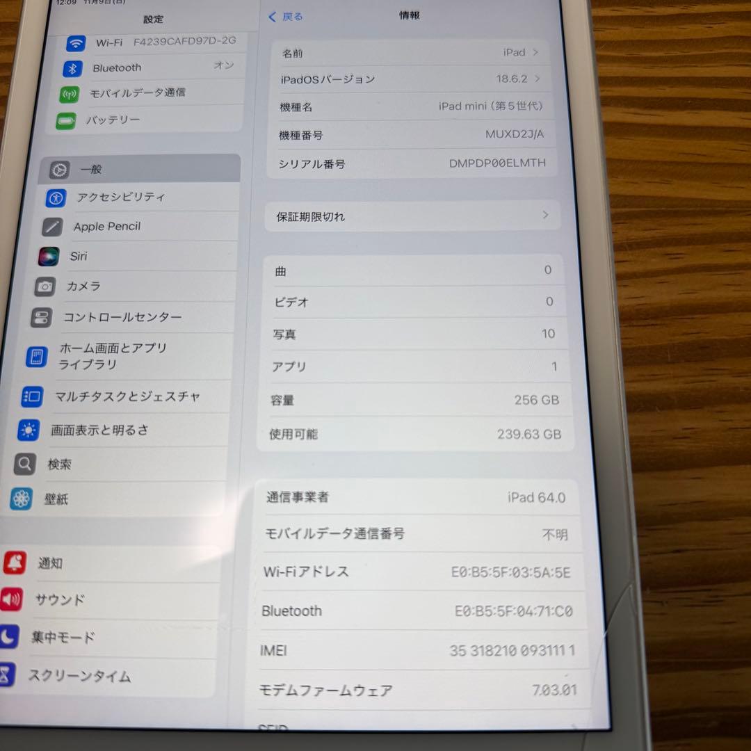 ヒ*ロ様 iPad mini 第5世代 256GB