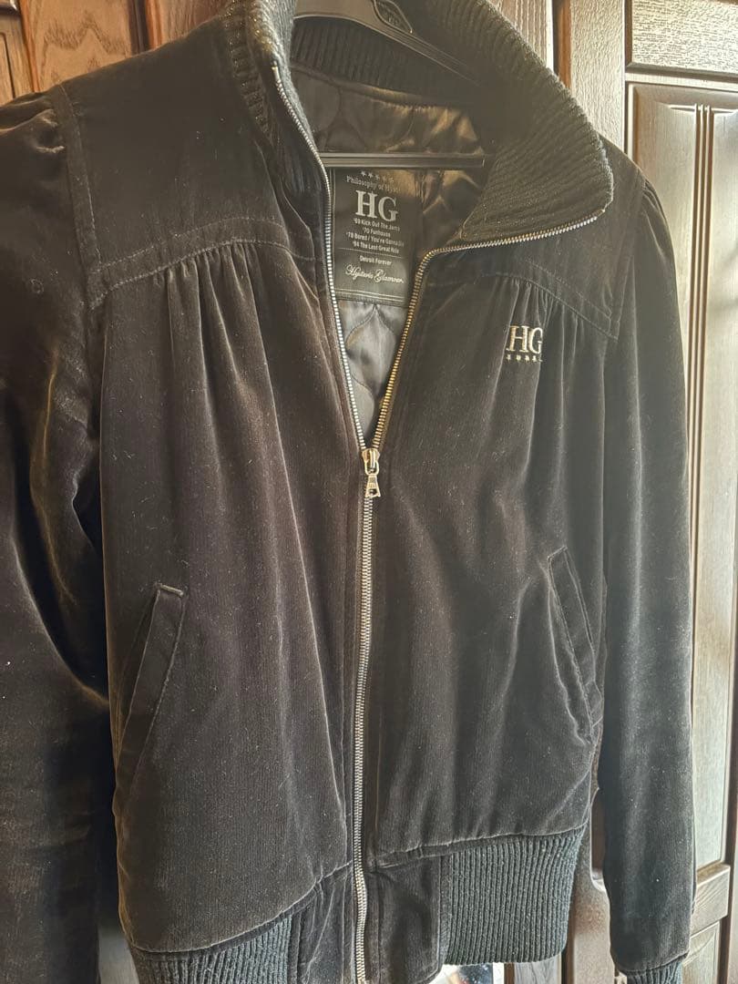 HYSTERIC GLAMOUR ブラック ジャケット　一月まで