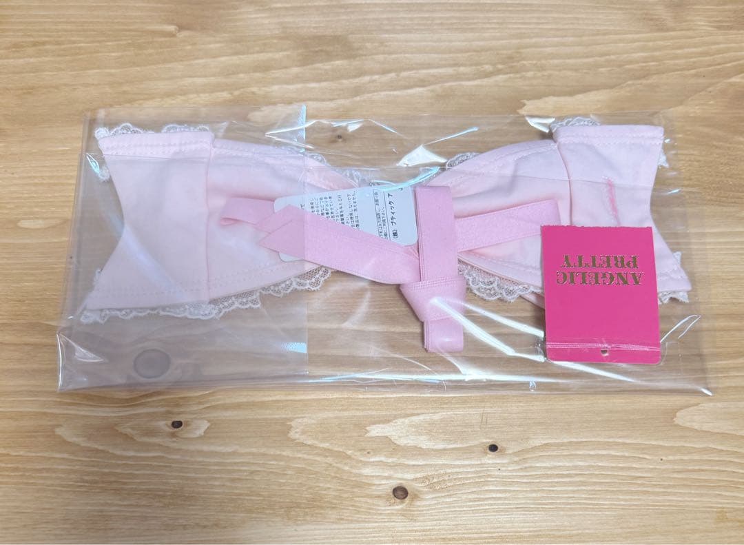 Angelic Pretty Dollyヒロインリボンヘッドドレス ピンク