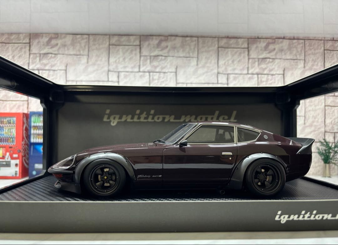 1/18ミニカー　イグニッションモデル　240Z フルワークス【新品】マルーン
