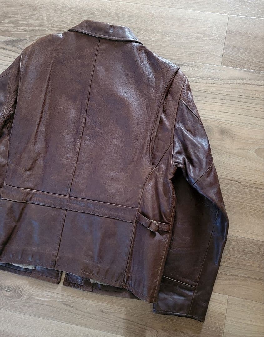 最終価格　RALPH LAUREN　ラルフローレン　レザー　ライダース　美品