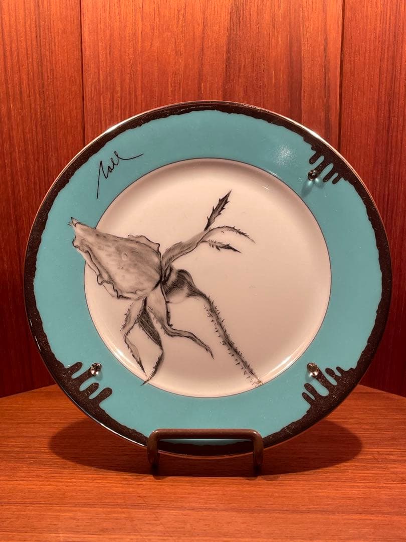 アビラント・リモージュ×綾波レイ　ヴィンテージ　アート　銀　フィギュア　工芸品