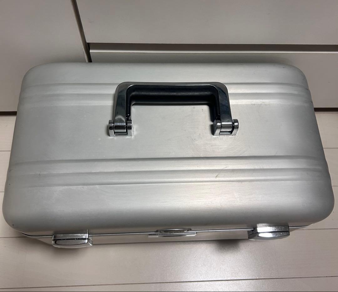 ZERO HALLIBURTON 1100 シルバー ケース メイクボックス