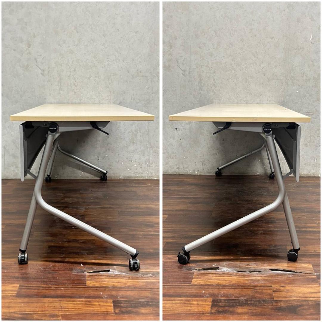 OKAMURA オカムラ サイドフォールドテーブル 180cm 折りたたみ