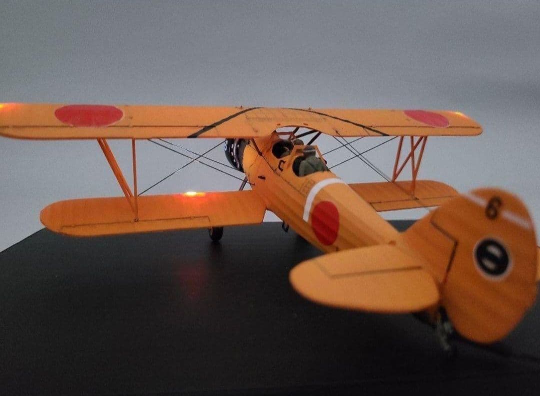 tomoya 九五式中間練習機(赤とんぼ) リアルモーターライズ完成品