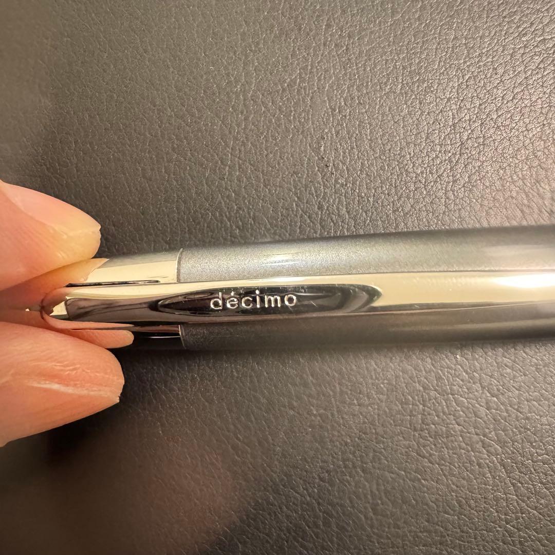 PILOT decimo 万年筆 グレー インク替え付き