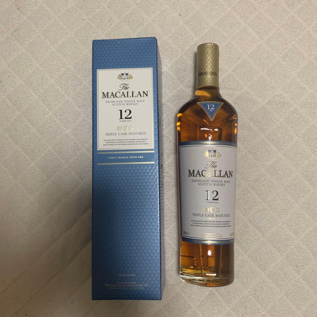 The Macallan 12年 トリプルカスク　700ml 正規品
