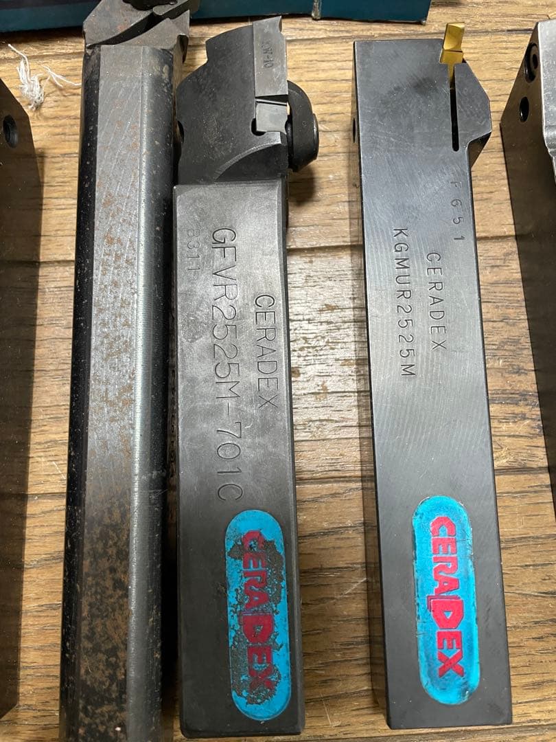 CERADEX 旋盤用工具 7本セット