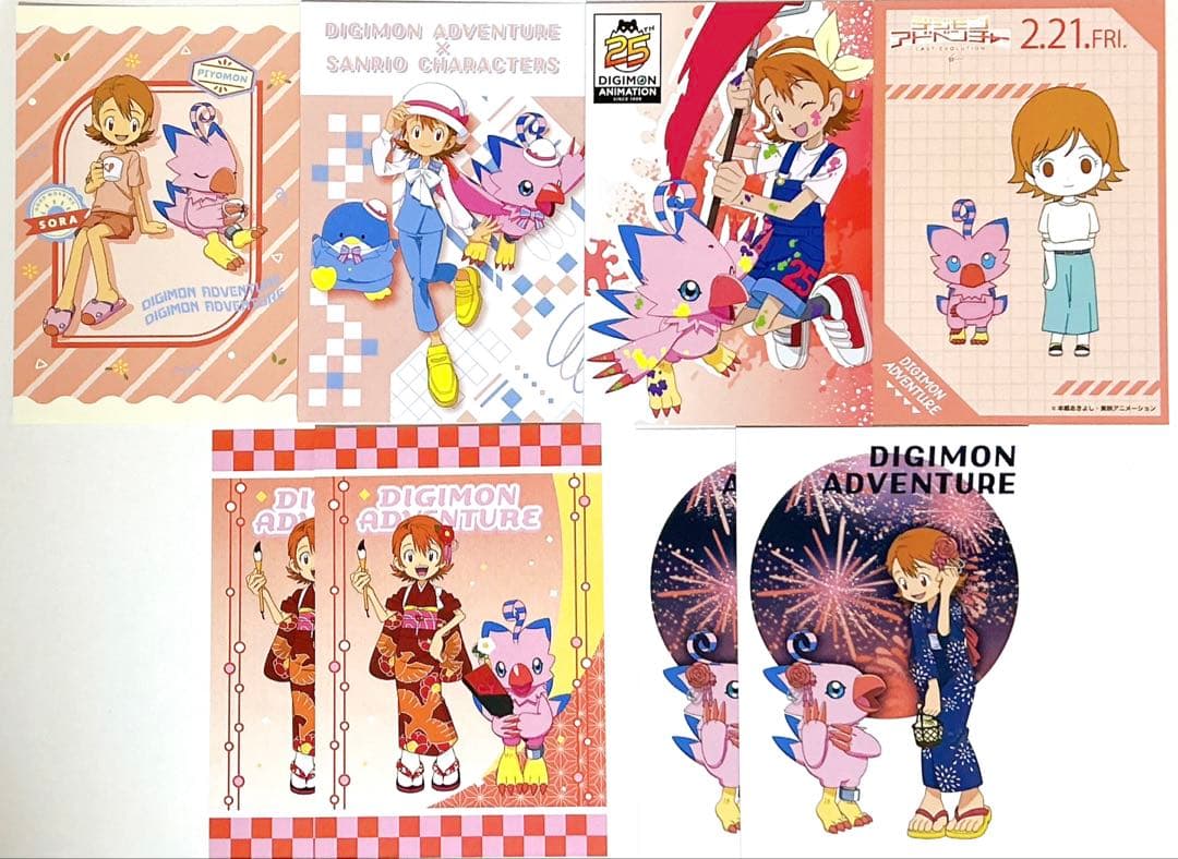 デジモン　武之内空・ピヨモンセット