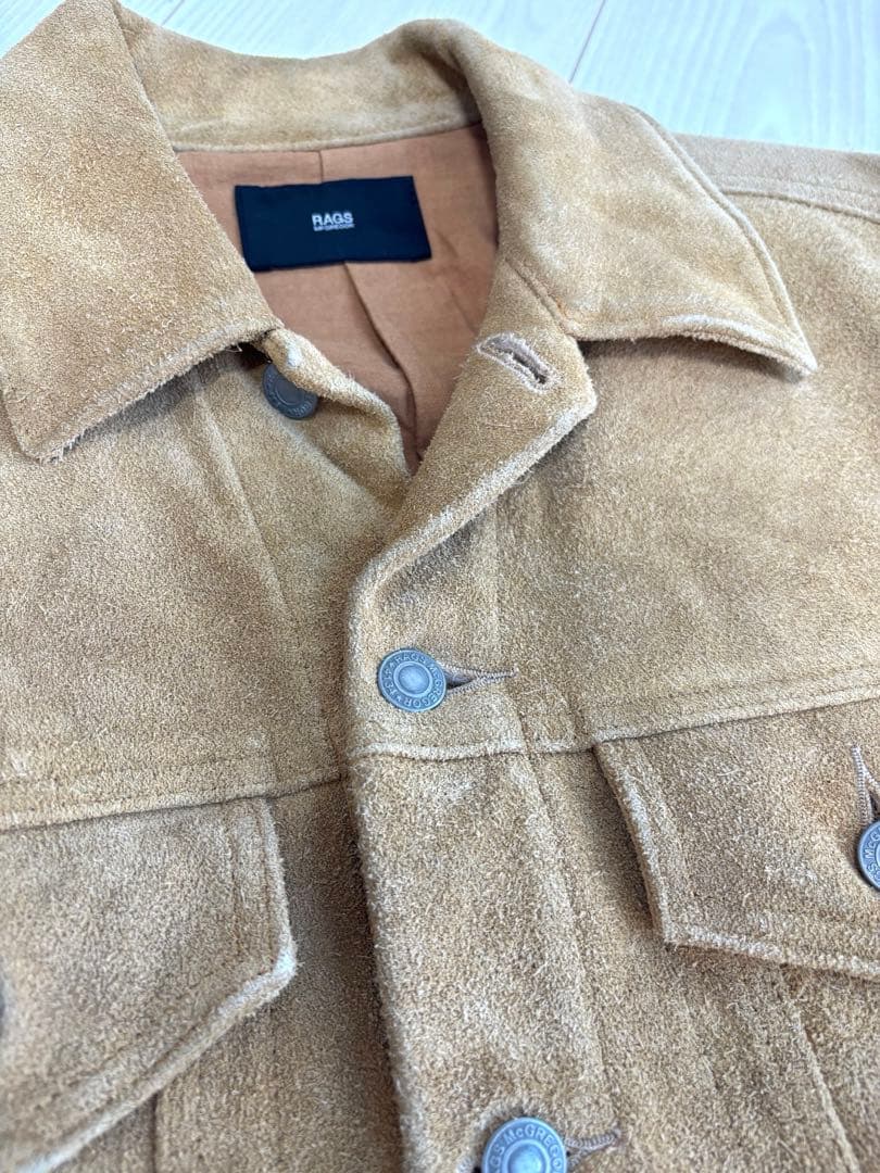 限定特価★RagsMcGREGOR ３rdTRUCKER REATHER