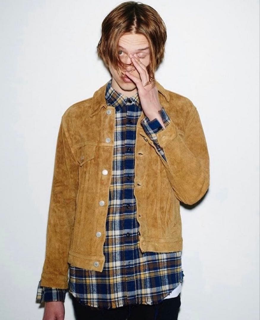 限定特価★RagsMcGREGOR ３rdTRUCKER REATHER