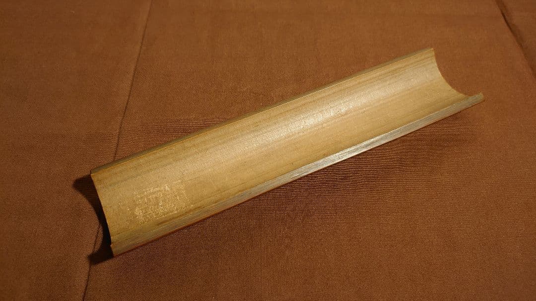 茶合　竹製　古竹　彫刻　茶道具　工芸　在銘　１客